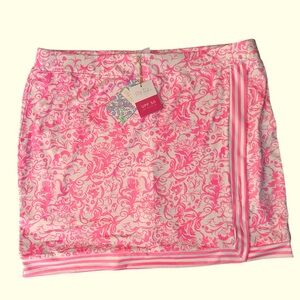 Stella Parker Pink Floral Skort with UPF 50